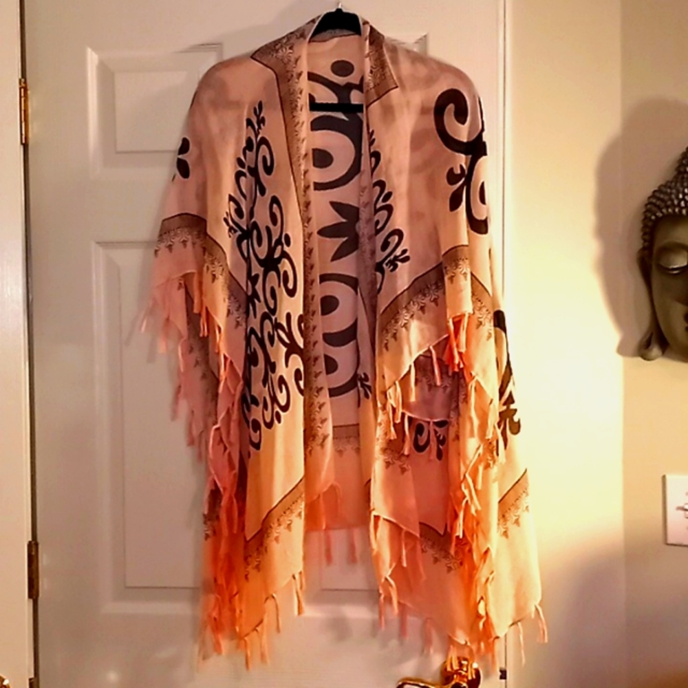 Swim cover up/ kimono